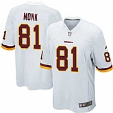 Nike Men & Women & Youth Redskins #81 Art Monk White Team Color Game Jersey,baseball caps,new era cap wholesale,wholesale hats